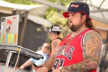 Closeup of Chumlee Spinning