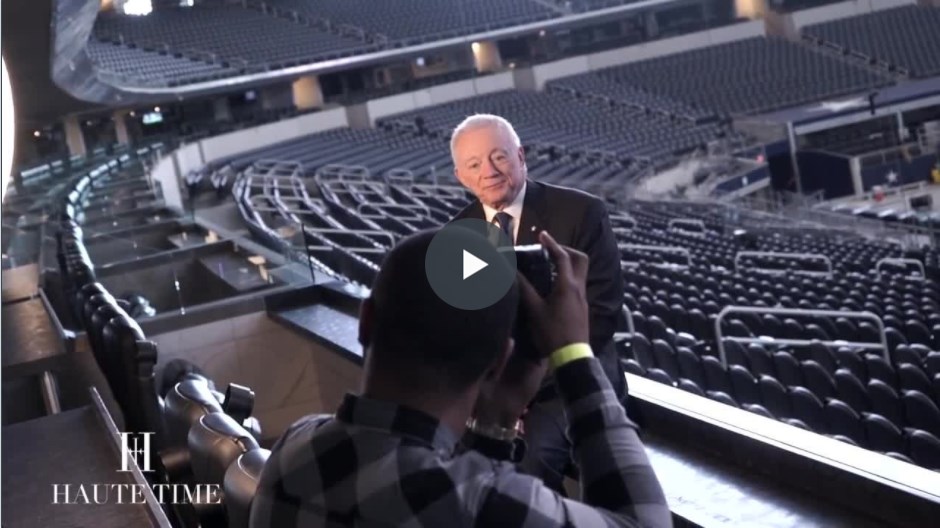 Haute Time BTS with Jerry Jones and Charlotte Jones Anderson