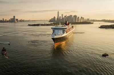 The Queen Mary 2 Arrives in NYC for Cunard’s 175th Anniversary Celebration