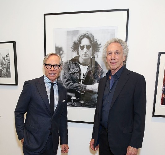 Tommy Hilfiger and Bob Gruen