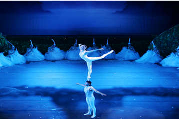 swan lake acrobatic ballet
