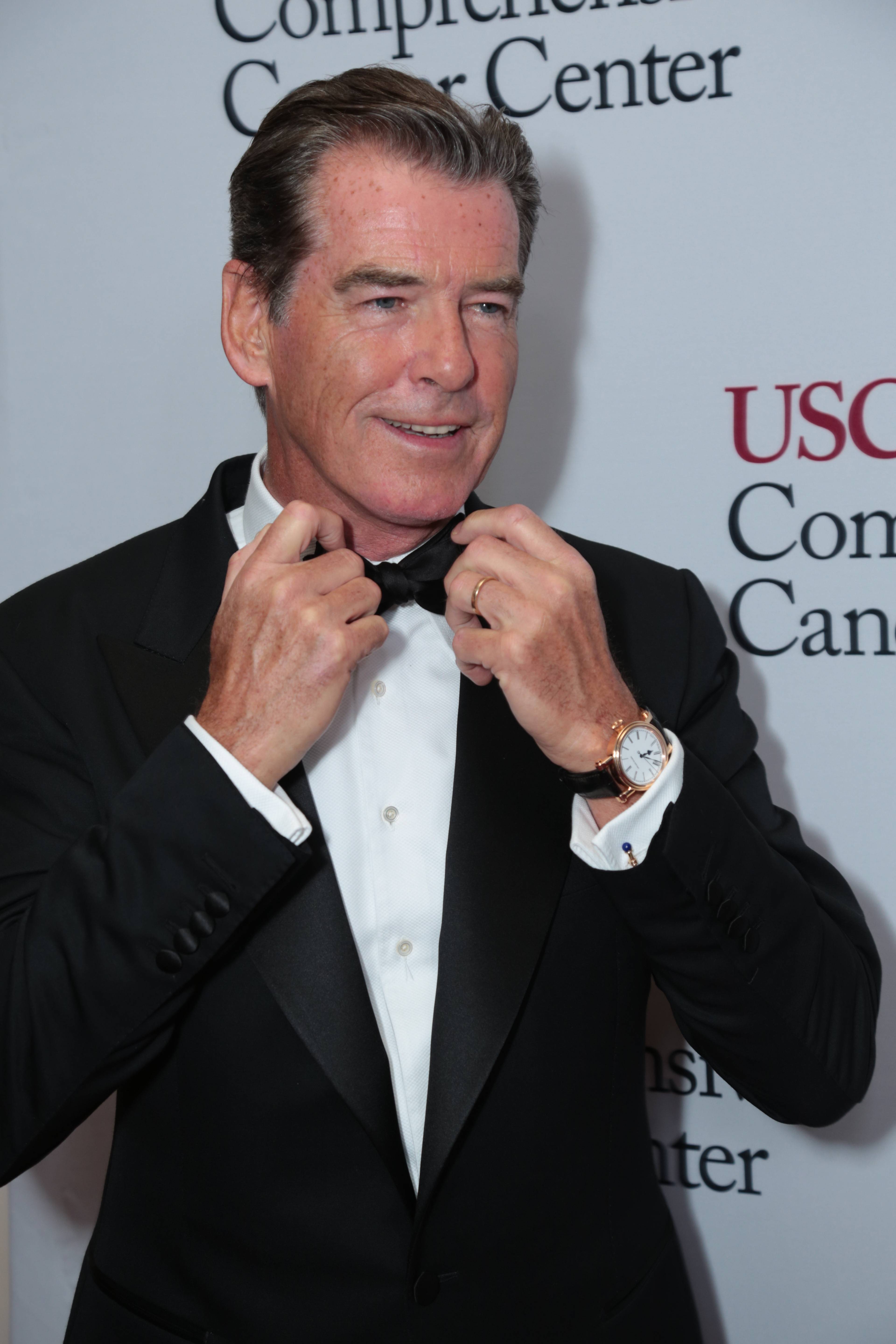 Pierce Brosnan Helps to Raise Over $2 Million at the USC Norris Cancer Gala