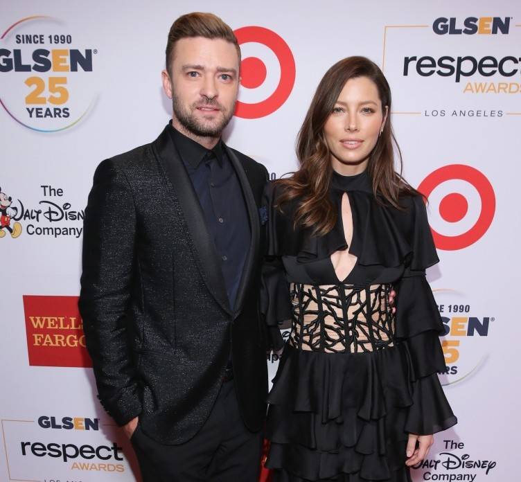 Power Couple Justin Timberlake and Jessica Biel Honored at the GLSEN ...