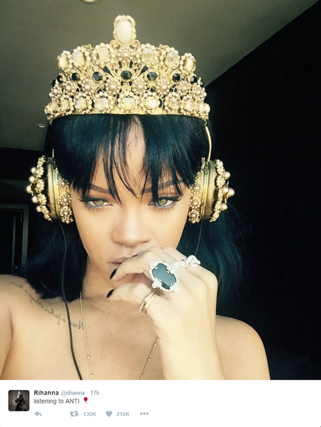 Be Like Rihanna and Rock D&G’s $9K Gold Headphones