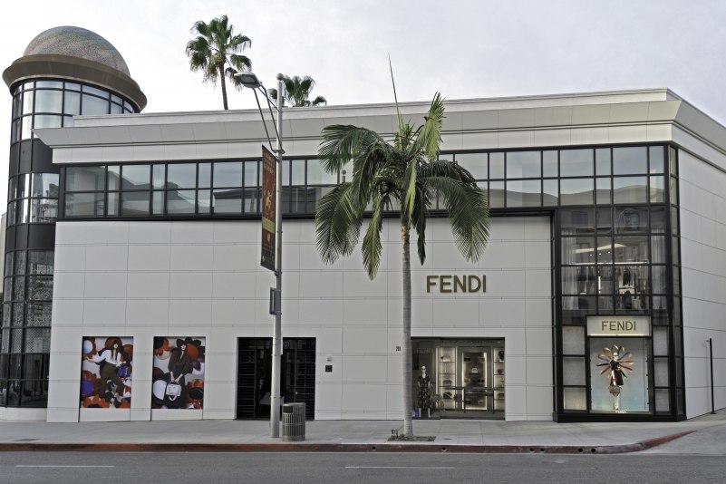 Fendi Reopens on Rodeo Drive