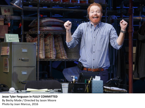 Jesse Tyler Ferguson Spoofs Foodies In New Play, ‘Fully Committed’