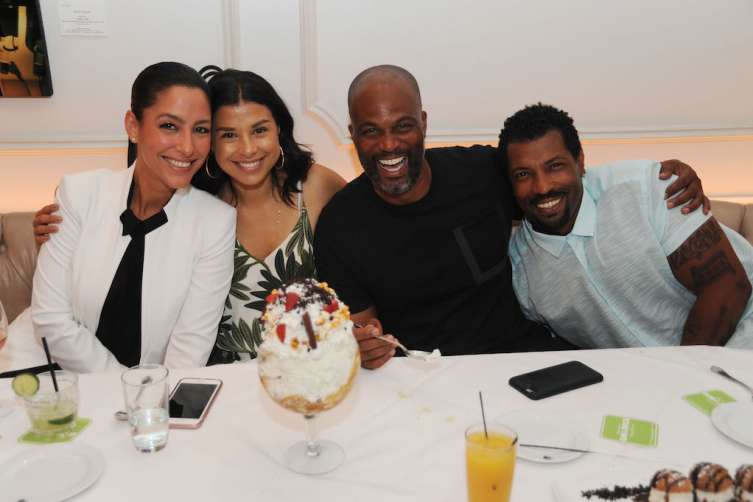 Violet Camacho, Vanessa Spencer, Chris Spencer, & Deon Cole