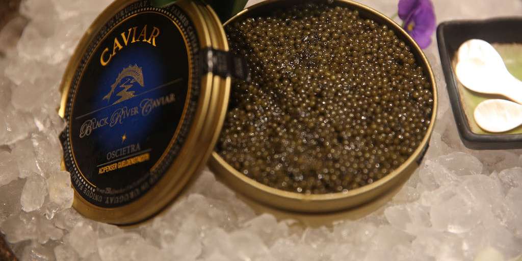 How To Serve Caviar, Champagne And Sushi