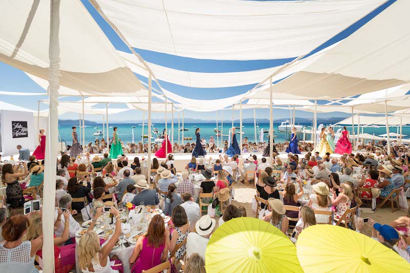 SF’s Most Fashionable Flock to Oscar de la Renta Fashion Show in Tahoe