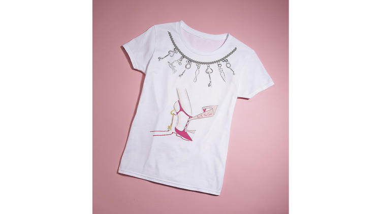 Where to Find Christian Louboutin’s Key to the Cure Tee in LA