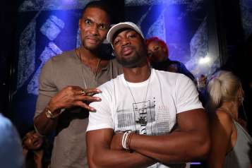 Chris Bosh and Dwyane Wade