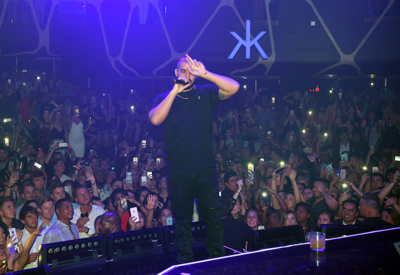 Drake Performs at Hakkasan in Las Vegas