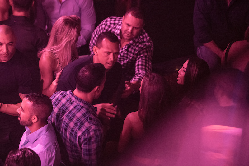 Alex Rodriguez Parties in Las Vegas