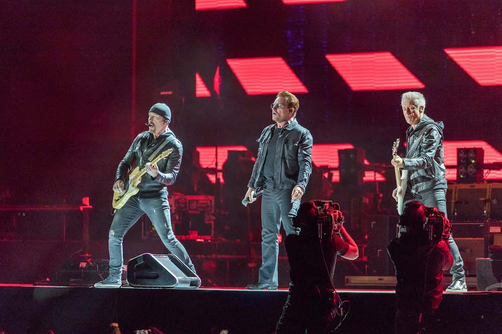 Bay Area VIPs Rock Out to U2 at Benioff Hospital Benefit