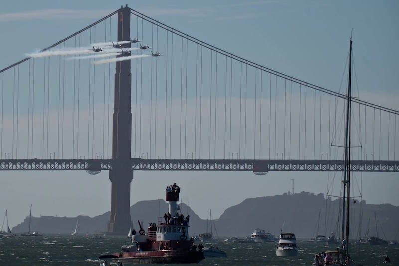 The 5 Most Fabulous Places to Watch Fleet Week in SF
