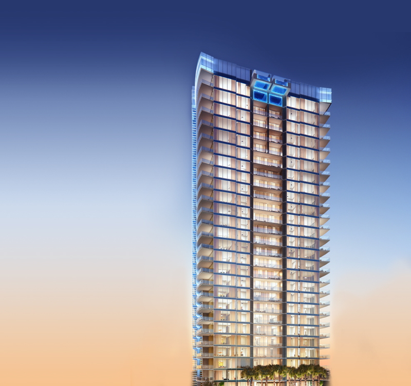 Residential Tower, Bleu Ciel is Dallas’ Architectural Icon