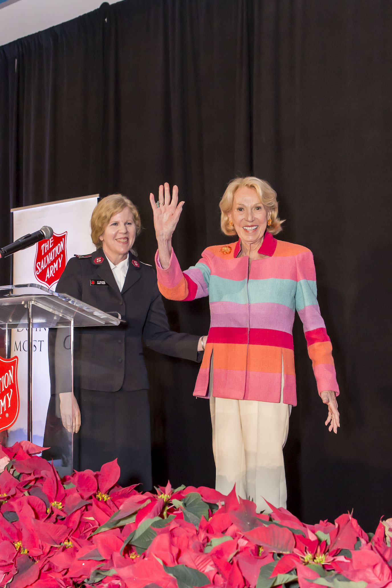 Charlotte Shultz Honored at Salvation Army Holiday Luncheon