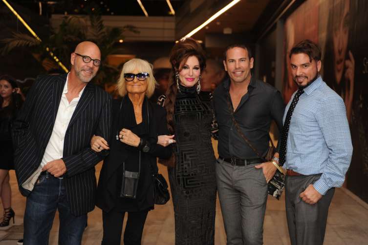 Micheal Salmons, Barbara Hulanicki, Tara Solomon, Danny Jelaca, and guest