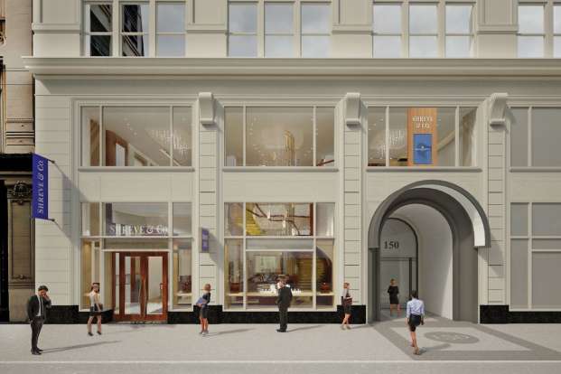 New Shreve & Co San Francisco