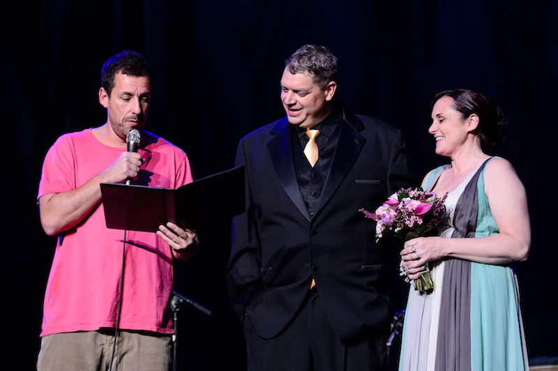 Adam Sandler Performs a Surprise Wedding Ceremony in Las Vegas