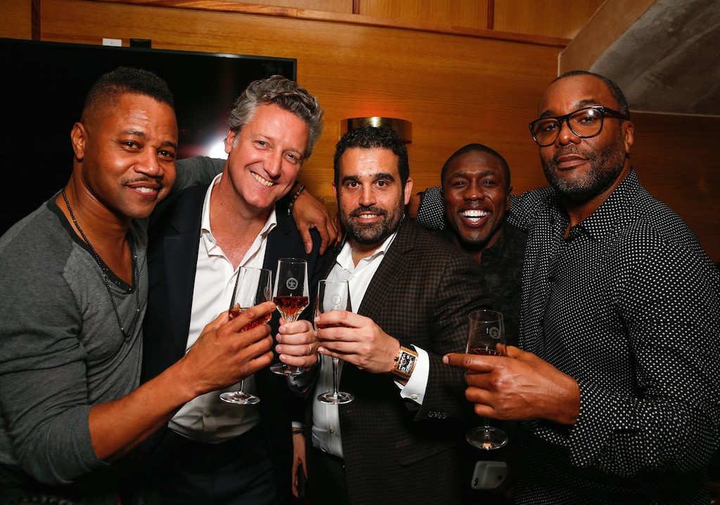 ctor Cuba Gooding Jr., Vice President of Louis XIII Yves de Launay, Co-Founder of Haute Living Seth Semilof, World Champion Boxer Andre Berto and Producer/Director Lee Daniels