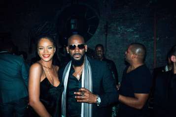 RERihanna and R.Kelly attend Alexander Wang X Beats by Dre with Specialty Drinks by Don Julio in New York City