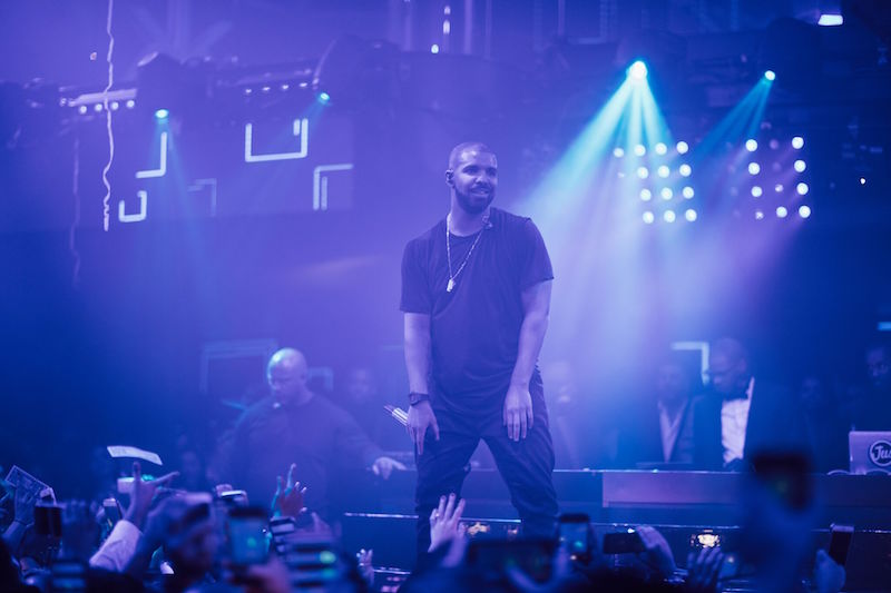 Drake and Jennifer Lopez Celebrate the New Year at Hakkasan