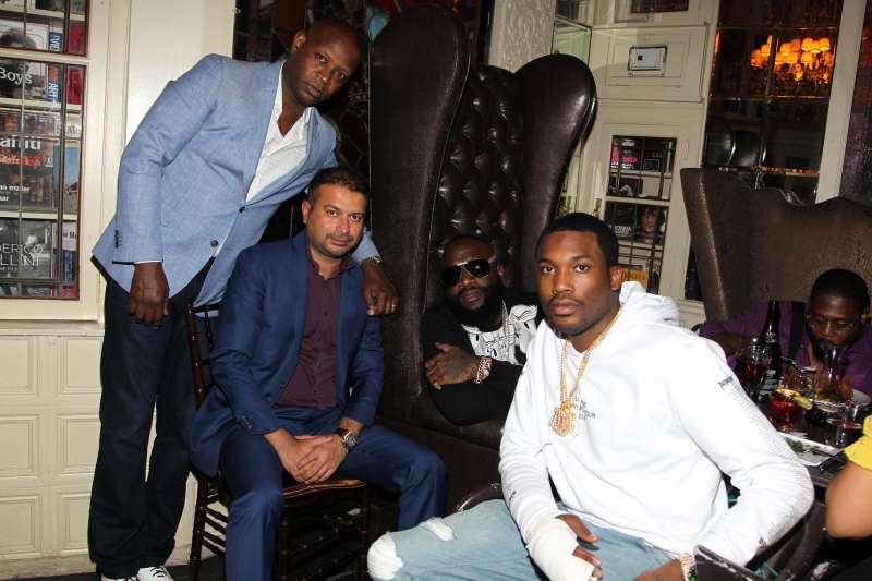 Benny Pough, Kamal Hotchandani, Rick Ross, Meek Mill