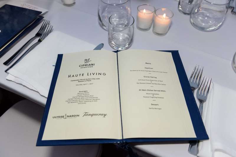 Dinner Menu