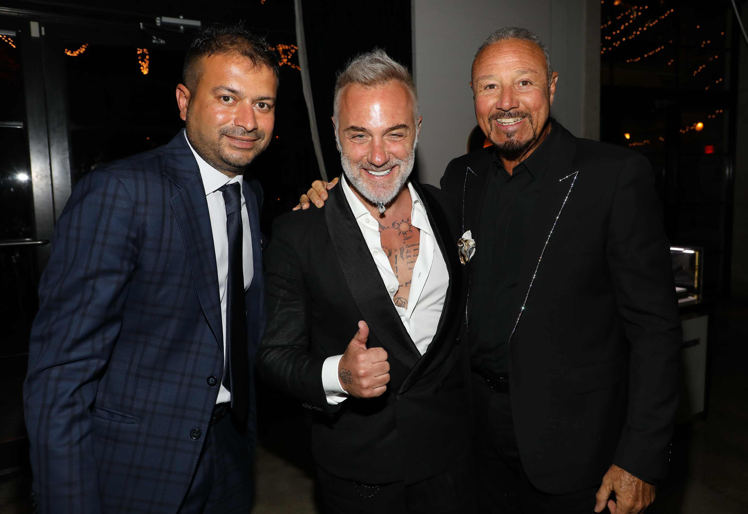Kamal Hotchandani, Gianluca Vacchi and Richard Charlton