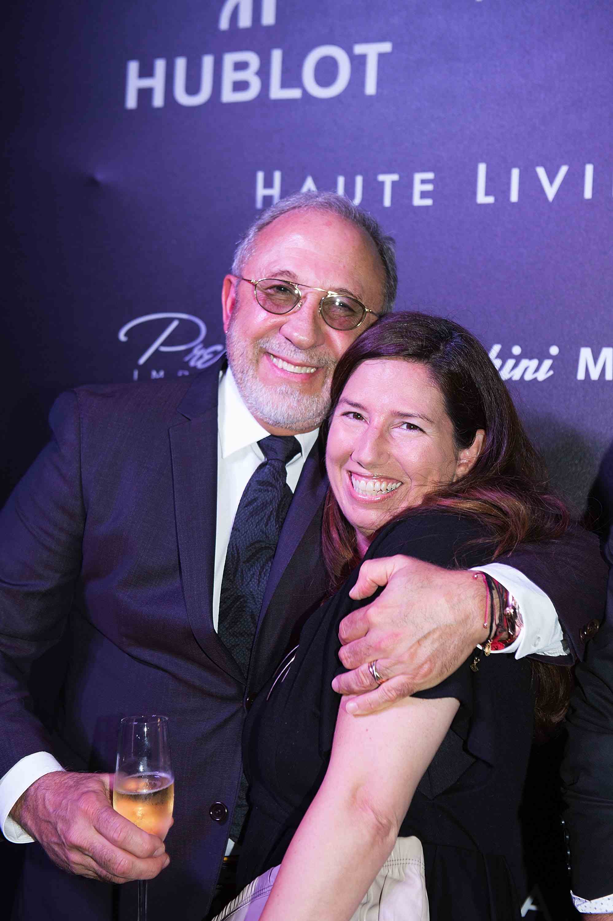 Emilio Estefan and Jacquelynn Powers Maurice