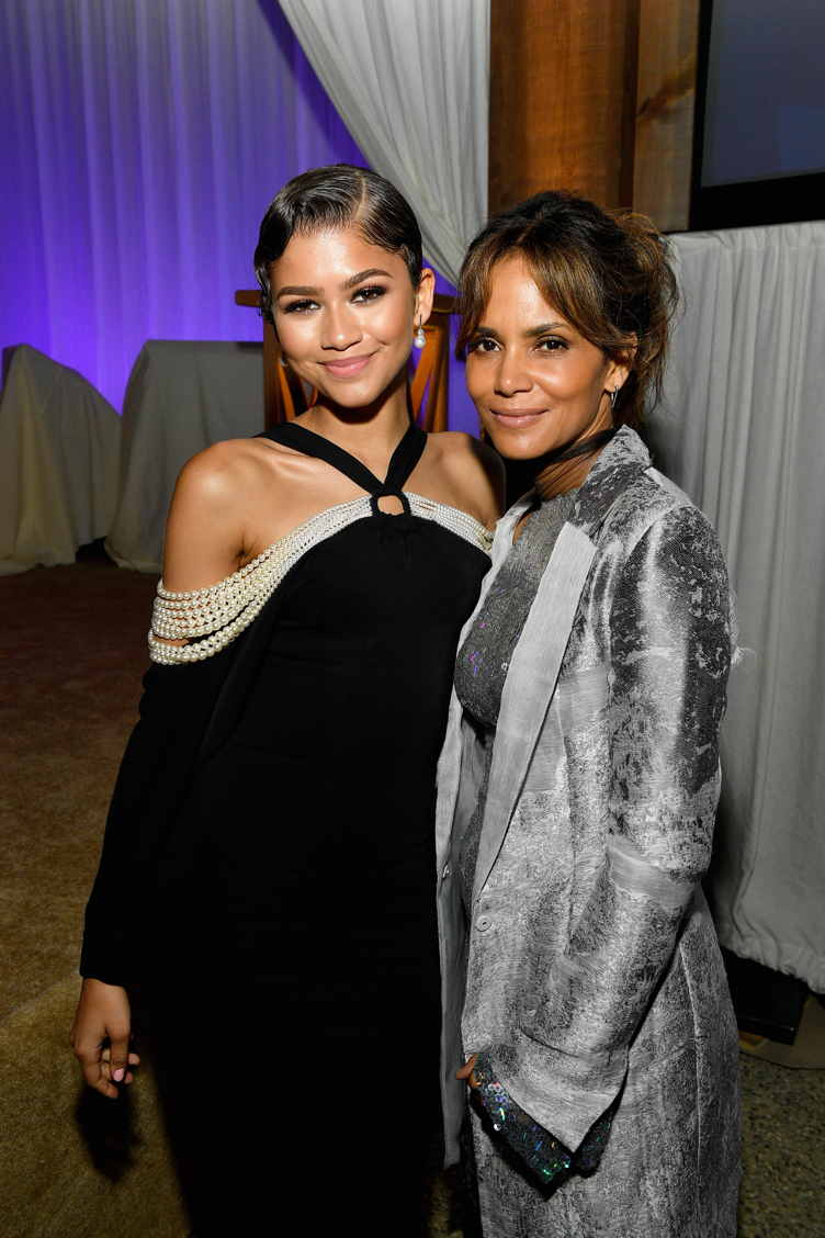 Weekend Update: Halle Berry Emerges at the 2017 Chrysalis Butterfly Ball