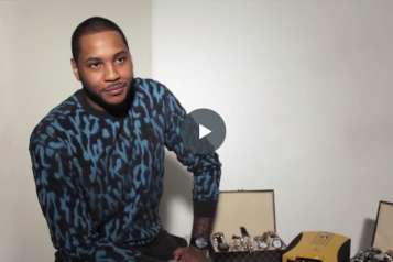 Carmelo Anthony Watch Collector