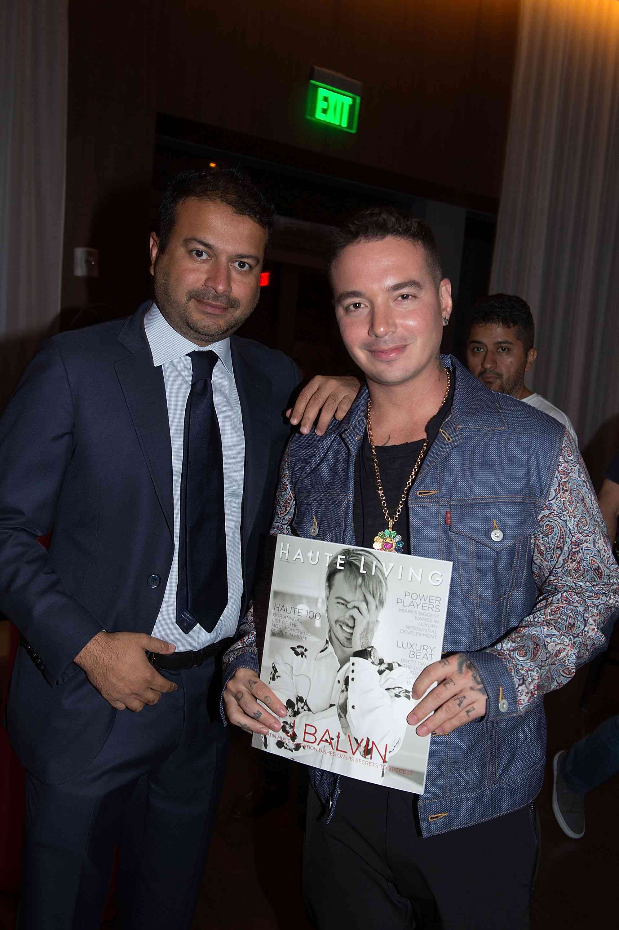 J Balvin and Kamal Hotchandani