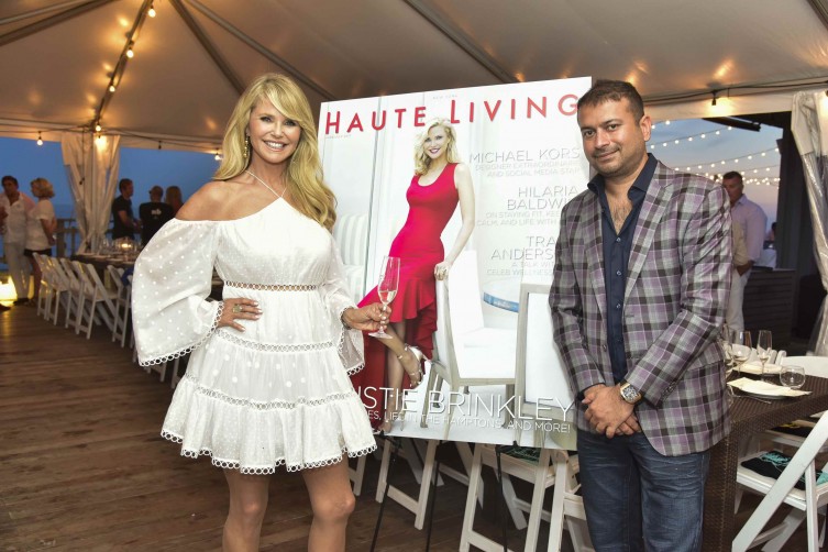 Christie Brinkley and Kamal Hotchandani