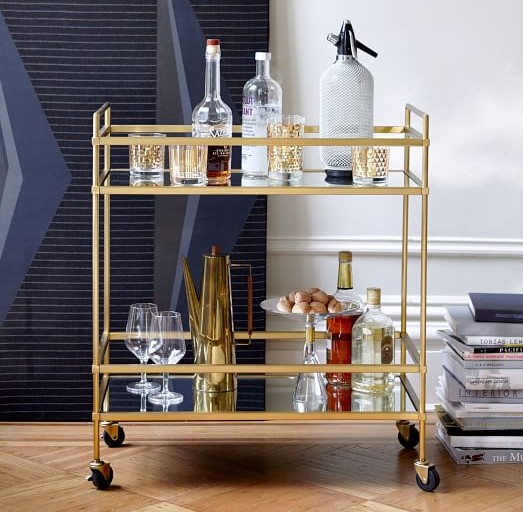 How To Create The Ultimate At-Home Bar Cart