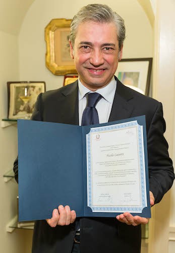 Nicola Luisotti Honored at Italian Consulate