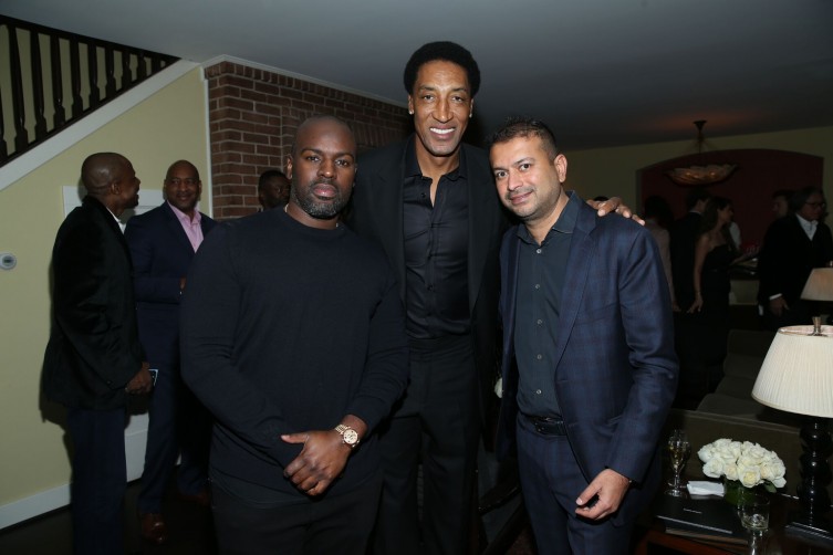 Corey Gamble, Scottie Pippen, Kamal Hotchandani