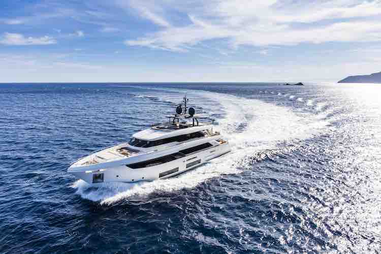 Ferretti Group’s New, Luxury-Imbued Motor Yacht, The Navetta 33, Dazzles At Palm Beach International Boa...