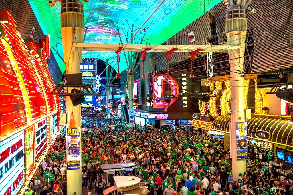 Celebrate St. Patrick’s Day At The Historic Fremont Street Experience