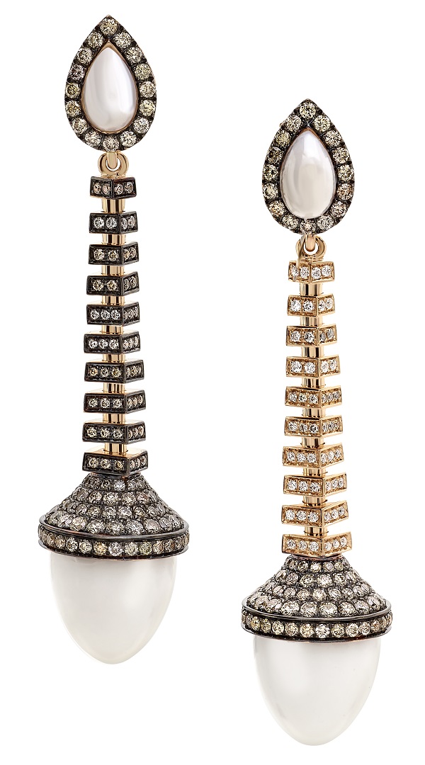 La Mysterieuse Avakian earrings from the Gatsby Inspired Jewelry Collection