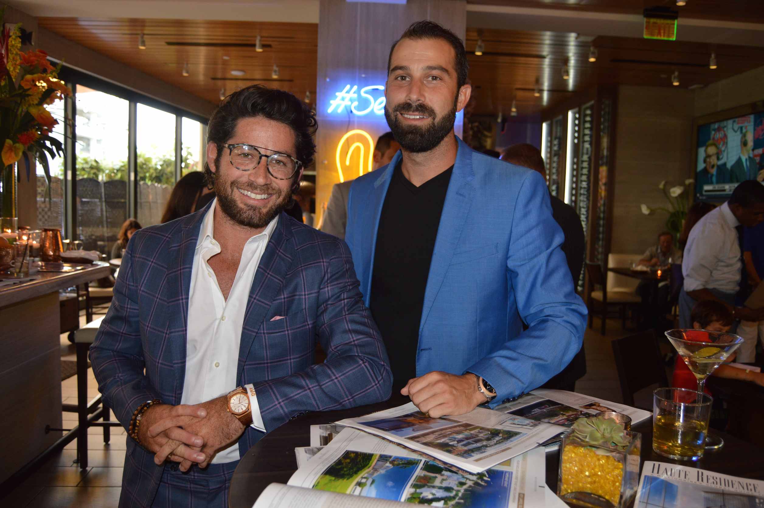 Haute Residence Hosts Networking Happy Hour At Serafina Miami