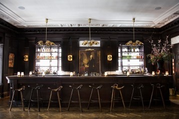 Nothing Gold Can Stay at The George Washington Bar at the Freehand Hotel. On the Hottest bars in NYC list