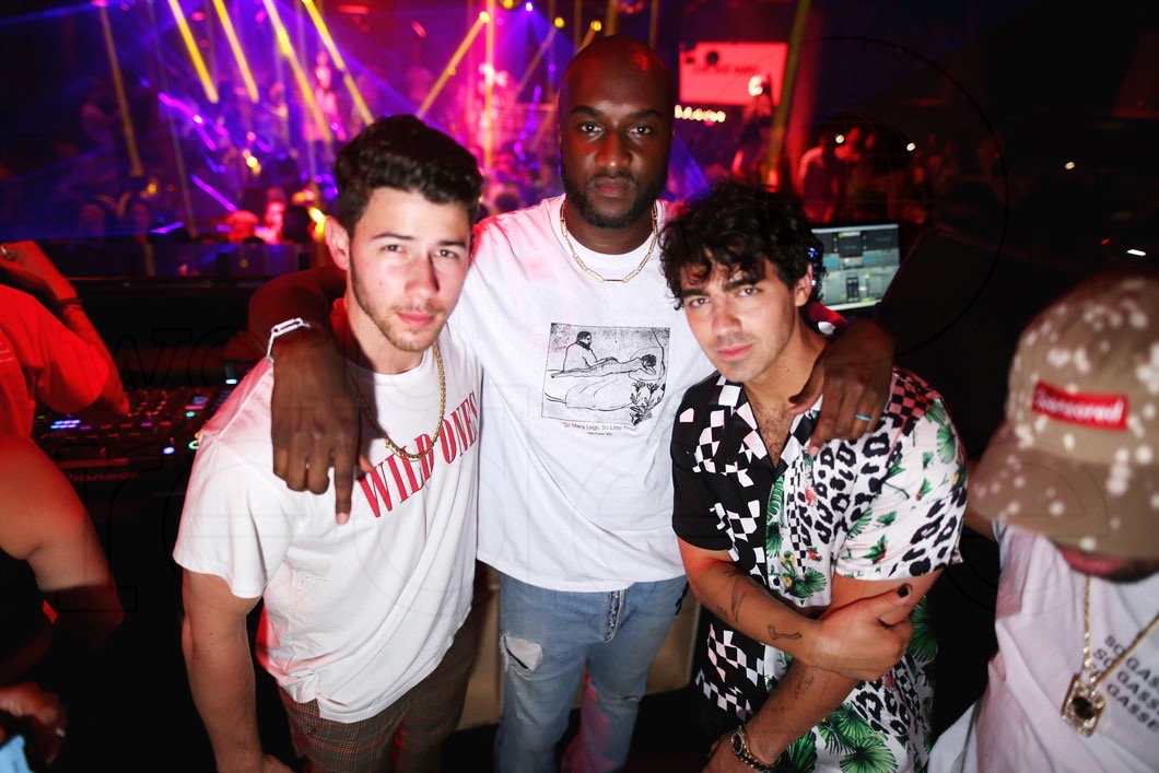 Virgil Abloh, LeBron, Nick & Joe Jonas Spotted In Miami Over The Weekend
