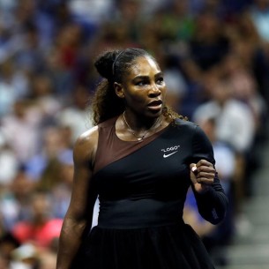 Serena Williams Debuts Nike X Off-White Dress At US Open