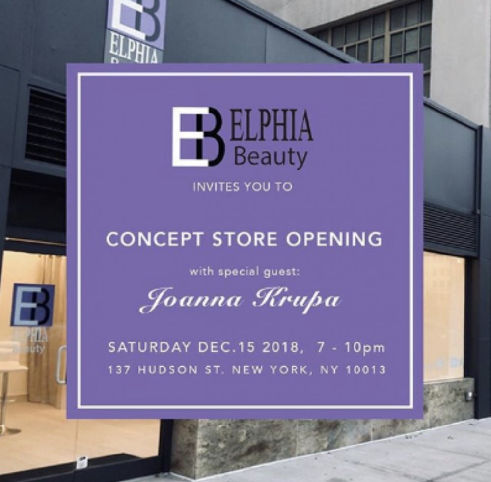 Join Joanna Krupa To Celebrate The Opening Of Elphia Beauty’s First Concept Store