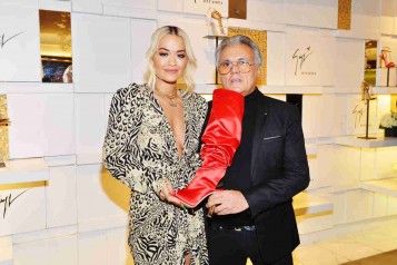Giuseppe Zanotti And Rita Ora Launch ‘Giuseppe for Rita Ora’ Shoe Collection At Saks Fifth Avenue Beverly Hills