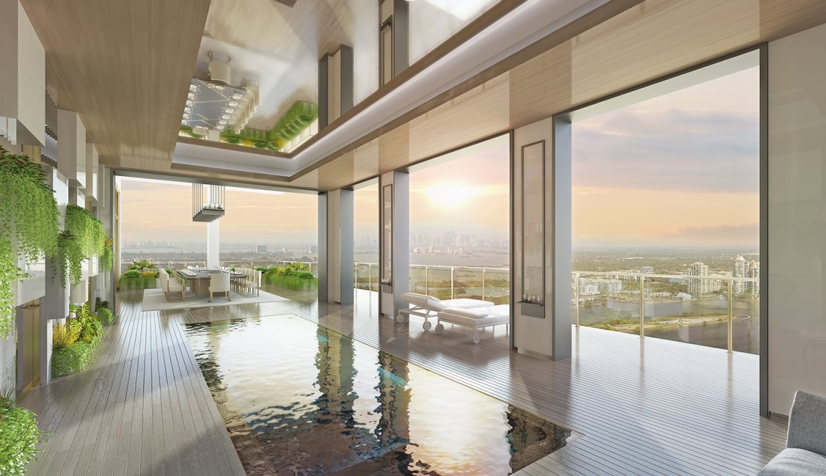 5 Miami Sky Residences With Resort-Like Wellness Amenities