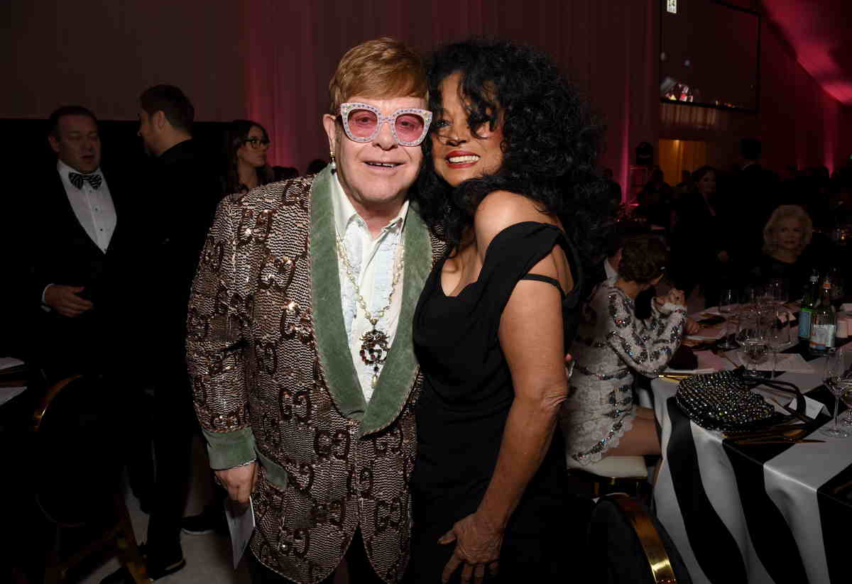 Go Behind The Velvet Rope At Elton John’s Dazzling Oscar Viewing Party