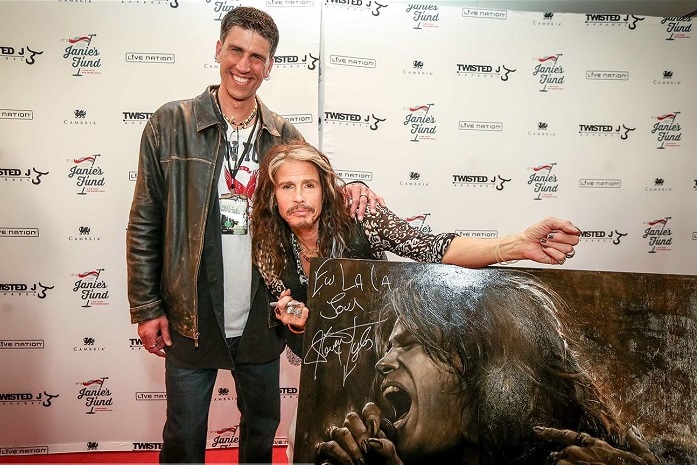 Celebrity Artist Brian Fox Will ‘Live Paint’ At Grammy Viewing Party With Rock Legend Steven Tyler